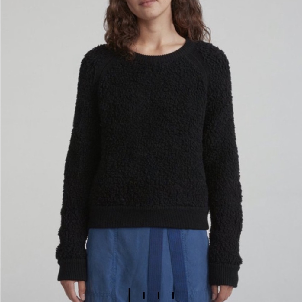 Rag & Bone BROOKE CREW Sweater size M Black